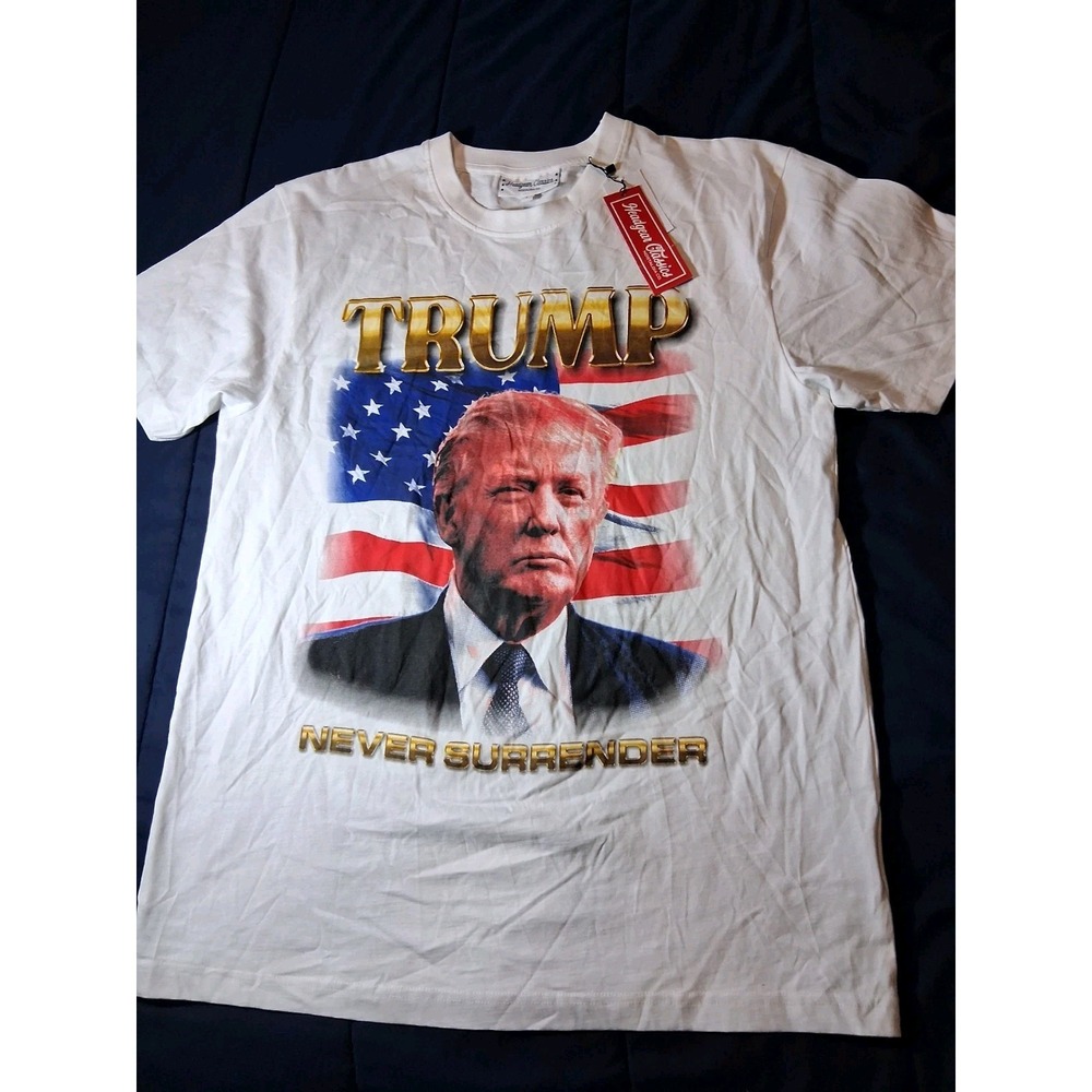 Headgear classics President Donald Trump T-Shirt Large New With‎ Tag Maga